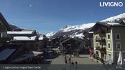 Archived webcam image showing Livigno town center on 6 Apr 2026 at 11:03