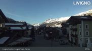 Archived webcam image showing Livigno town center on 10 Apr 2026 at 08:37