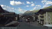 Archived webcam image showing Livigno town center on 11 Jul 2026 at 08:29