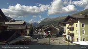 Archived webcam image showing Livigno town center on 11 Jul 2026 at 09:29
