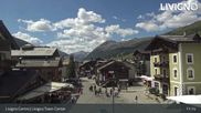Archived webcam image showing Livigno town center on 11 Jul 2026 at 11:29