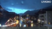 Archived webcam image showing Livigno town center on 14 Jul 2026 at 01:22