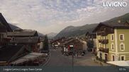 Archived webcam image showing Livigno town center on 14 Jul 2026 at 07:21