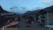 Archived webcam image showing Livigno town center on 25 Aug 2026 at 05:05