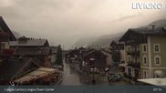 Archived webcam image showing Livigno town center on 25 Aug 2026 at 07:05