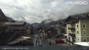 Archived webcam image showing Livigno town center on 25 Aug 2026 at 11:05