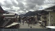 Archived webcam image showing Livigno town center on 25 Aug 2026 at 13:05