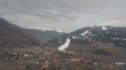 Archiviertes Webcam Bild: Bormio: Blick auf die Stelvio Abfahrt am 13.03.2026 um 18:01 Uhr
