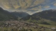 Archiviertes Webcam Bild: Bormio: Blick auf die Stelvio Abfahrt am 15.06.2026 um 06:55 Uhr
