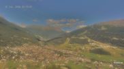 Archiviertes Webcam Bild: Bormio: Blick auf die Stelvio Abfahrt am 12.07.2026 um 18:52 Uhr