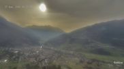 Archiviertes Webcam Bild: Bormio: Blick auf die Stelvio Abfahrt am 27.08.2026 um 08:47 Uhr