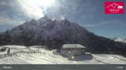 Archived webcam image showing Mieders: panoramic view of mountain station Koppeneck on 26 Feb 2026 at 13:53