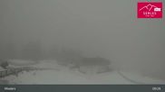 Archived webcam image showing Mieders: panoramic view of mountain station Koppeneck on 12 Mar 2026 at 09:50
