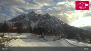Archived webcam image showing Mieders: panoramic view of mountain station Koppeneck on 12 Mar 2026 at 17:50
