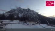 Archived webcam image showing Mieders: panoramic view of mountain station Koppeneck on 12 Mar 2026 at 21:50