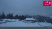 Archived webcam image showing Mieders: panoramic view of mountain station Koppeneck on 16 Mar 2026 at 03:48