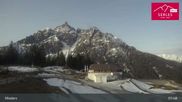 Archiviertes Webcam Bild: Mieders - Rundblick von Bergstation Koppeneck am 12.04.2026 um 08:59 Uhr