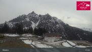 Archiviertes Webcam Bild: Mieders - Rundblick von Bergstation Koppeneck am 12.04.2026 um 17:59 Uhr