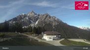 Archived webcam image showing Mieders: panoramic view of mountain station Koppeneck on 3 May 2026 at 08:52