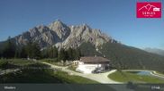 Archiviertes Webcam Bild: Mieders - Rundblick von Bergstation Koppeneck am 12.07.2026 um 08:16 Uhr