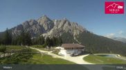Archiviertes Webcam Bild: Mieders - Rundblick von Bergstation Koppeneck am 12.07.2026 um 09:16 Uhr