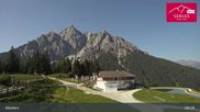 Archived webcam image showing Mieders: panoramic view of mountain station Koppeneck on 30 Jul 2026 at 09:38