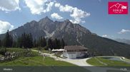 Archived webcam image showing Mieders: panoramic view of mountain station Koppeneck on 30 Jul 2026 at 11:38