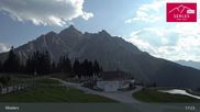 Archived webcam image showing Mieders: panoramic view of mountain station Koppeneck on 30 Jul 2026 at 17:38