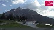 Archived webcam image showing Mieders: panoramic view of mountain station Koppeneck on 30 Jul 2026 at 19:38
