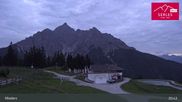 Archived webcam image showing Mieders: panoramic view of mountain station Koppeneck on 1 Aug 2026 at 03:33