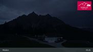Archived webcam image showing Mieders: panoramic view of mountain station Koppeneck on 1 Aug 2026 at 05:33
