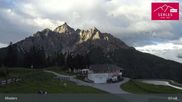 Archived webcam image showing Mieders: panoramic view of mountain station Koppeneck on 14 Sep 2026 at 08:10