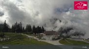 Archived webcam image showing Mieders: panoramic view of mountain station Koppeneck on 14 Sep 2026 at 11:10