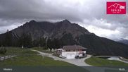 Archived webcam image showing Mieders: panoramic view of mountain station Koppeneck on 15 Sep 2026 at 03:53