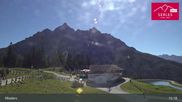 Archived webcam image showing Mieders: panoramic view of mountain station Koppeneck on 15 Sep 2026 at 15:53