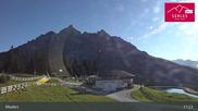 Archived webcam image showing Mieders: panoramic view of mountain station Koppeneck on 15 Sep 2026 at 17:53