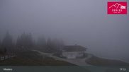Archived webcam image showing Mieders: panoramic view of mountain station Koppeneck on 31 Oct 2026 at 03:37