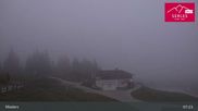 Archived webcam image showing Mieders: panoramic view of mountain station Koppeneck on 31 Oct 2026 at 07:37