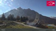 Archived webcam image showing Mieders: panoramic view of mountain station Koppeneck on 31 Oct 2026 at 11:37