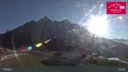 Archived webcam image showing Mieders: panoramic view of mountain station Koppeneck on 31 Oct 2026 at 15:37