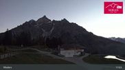 Archived webcam image showing Mieders: panoramic view of mountain station Koppeneck on 31 Oct 2026 at 17:37