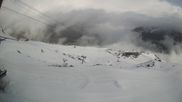 Archived webcam image showing Andermatt – View Gurschen Flyer on 14 May 2026 at 08:47