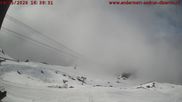 Archived webcam image showing Andermatt – View Gurschen Flyer on 14 May 2026 at 16:47