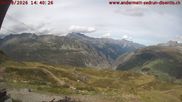 Archiviertes Webcam Bild: Andermatt: Gurschenalp am 26.08.2026 um 14:05 Uhr