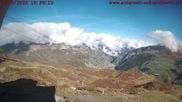 Archived webcam image showing Andermatt – View Gurschen Flyer on 17 Sep 2026 at 10:49