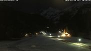 Archived webcam image showing Kandersteg (Bernese Oberland): Hotel Bernerhof on 26 Feb 2026 at 20:55
