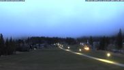 Archived webcam image showing Kandersteg (Bernese Oberland): Hotel Bernerhof on 12 Apr 2026 at 06:05