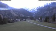 Archived webcam image showing Kandersteg (Bernese Oberland): Hotel Bernerhof on 30 Apr 2026 at 06:11