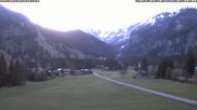 Archived webcam image showing Kandersteg (Bernese Oberland): Hotel Bernerhof on 30 Apr 2026 at 07:11