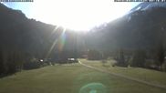 Archived webcam image showing Kandersteg (Bernese Oberland): Hotel Bernerhof on 30 Apr 2026 at 08:11
